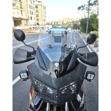 Motocam Honda Varadero Xl 650 Ön Cam 2004-2011 Model 48CM Şeffaf Renkli 4mm