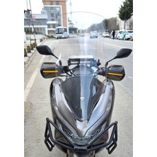 Motocam Honda Pcx Ön Cam 2018-2020 Model 83CM Şeffaf Renkli 4mm Uzun