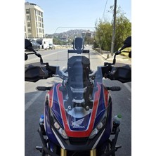 Motocam Honda X-Adv 750 Ön Cam 2017-2020 Model 70CM Şeffaf Renkli 4mm Uzun