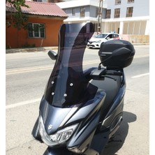 Motocam Suzuki Burgman Street Ex 125 Ön Cam 2023-2026 Model 62CM Siyah Renkli 4mm
