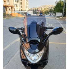 Motocam Kymco Xciting 500 I Ön Cam 2008-2012 Model 62CM Füme Renkli 4mm