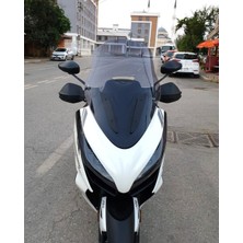 Motocam Zontes Zt 250 T-E Ön Cam 2023-2026 Model 73CM Füme Renkli 4mm