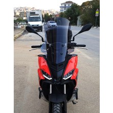 Motocam Aprilia Sr Gt 200 Ön Cam 2021-2026 Model 58CM Füme Renkli 4mm