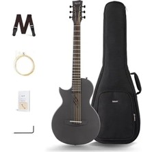 Hakay Siyah Akustik Gitar, Şık Tasarım ve Yüksek Ses