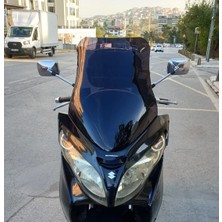 Motocam Suzuki Burgman 400 K7 Ön Cam 2007-2015 Model 70CM Siyah Renkli 4mm