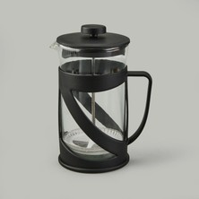 Alpina French Press - Şeffaf / Siyah - 600 ml