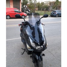 Motocam Daelim S3 Advance Ön Cam 2010-2018 Model 77CM Füme Renkli 4mm