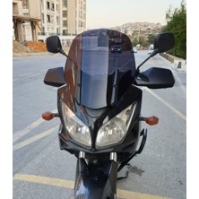 Motocam Suzuki V-Strom Dl 650 Ön Cam 2004-2010 Model 45CM Siyah Renkli 4mm