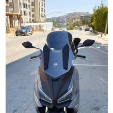 Motocam Sym Joymax Z Plus Ön Cam 2023-2026 Model 70CM Şeffaf Renkli 4mm