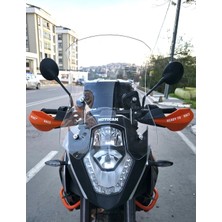 Motocam Ktm 1090 Adventure Ön Cam 2008-2017 Model 56CM Şeffaf Renkli 4mm
