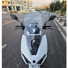 Motocam Rks Vieste 249 Ön Cam 2022-2026 Model 55CM Şeffaf Renkli 4mm Kısa