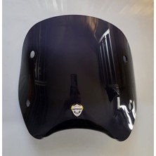 Motocam Piaggio Beverly 500 Ön Cam Uzatma 2001-2007 Model 34CM Siyah Renkli 4mm Aparatsız