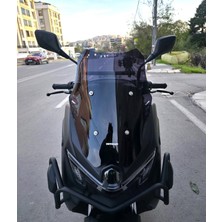Motocam Yamaha Nmax Ön Cam 2025-2026 Model 43CM Siyah Renkli Sportif