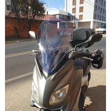 Motocam Yamaha Xmax Ön Cam 2011-2013 Model 55CM Füme Renkli 4mm
