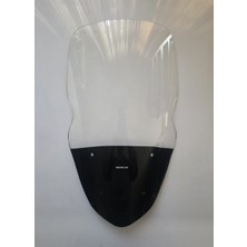 Motocam Küba Newcity 50 Ön Cam 2023-2026 Model 58CM Şeffaf Renkli 4mm Orjinal Boylu