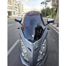 Motocam Peugeot Satelis Ön Cam 2006-2014 Model 63CM Siyah Renkli 4mm