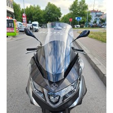 Motocam Piaggio X10 350 Ön Cam 2011-2017 Model 73CM Şeffaf Renkli 4mm