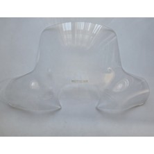 Motocam Rks Sc 150 Ön Cam 2023-2026 Model 40CM Şeffaf Renkli 4mm Elcikli Aparatsız