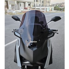 Motocam Yamaha Xmax Techmax Ön Cam 2025-2026 Model 52CM Siyah Renkli 4mm Asansörlü