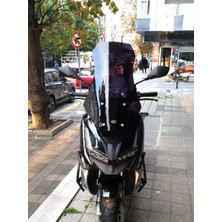 Motocam Barossa Adv 125 Ön Cam 2025-2026 Model 75CM Siyah Renkli 4mm Uzun