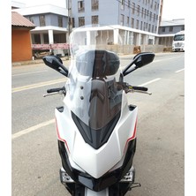 Motocam Kymco Xciting Vs 400 Ön Cam 2023-2026 Model 66CM Şeffaf Renkli 4mm