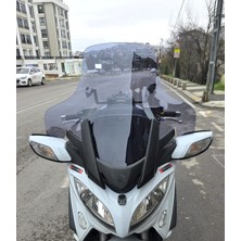 Motocam Suzuki Burgman 650 Ön Cam 2013-2018 Model 76CM Füme Renkli 4mm