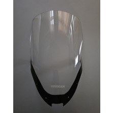 Motocam Sym Joyride 125 Ön Cam 2002-2008 Model 55CM (Karbüratörlü) Şeffaf Renkli 4mm