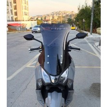 Motocam Sym Joyride 300 Ön Cam 2023-2026 Model 65CM Siyah Renkli 4mm Orta Boylu