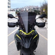 Motocam Benelli Trk 702 x Ön Cam 2024-2026 Model 51CM Siyah Renkli 4mm