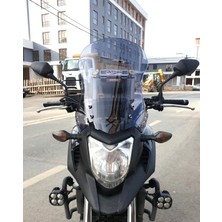Motocam Honda Nc 700 750 x Ön Cam 2012-2015 Model 50CM Füme Renkli 4mm Orta Boylu