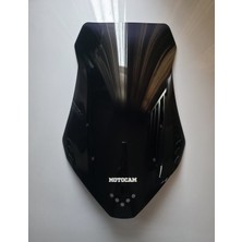 Motocam Volta Revolt Rsx7 Ön Cam 2022-2026 Model 55CM Siyah Renkli 4mm Kısa