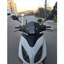 Motocam Yamaha Xcity 250 Ön Cam 2007-2017 Model 40CM Şeffaf Renkli 4mm