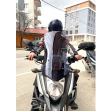 Motocam Honda Nc 700 750 x Ön Cam 2016-2020 Model 59CM Füme Renkli 4mm Uzun
