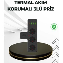 Zenvia Masa Üstü Çoklu Priz USB ve Type-C Çıkışlı Güç Dağıtıcı