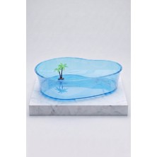 Nova Epoxy Art Kaplumbağa Bahçesi Büyük Boy Mavi