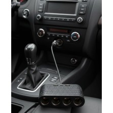 Zenvia Araçlar Için 4’lü Çakmak Çoklayıcı Type C USB ve Koruma Sistemli