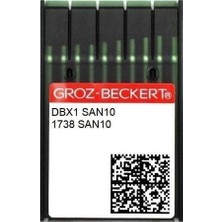 Groz Beckert Düz Makine Ince Dip Dikiş Iğnesi / Dbx1 SAN10 11/75 100ADET