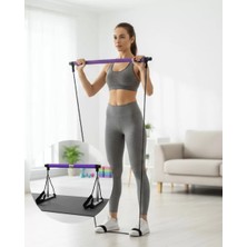 Zenvia Pilates Bar Egzersiz Aleti Bilek Destekli Çok Yönlü Kullanım