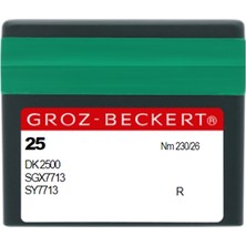 Groz Beckert Halı Overlok Dikiş Iğnesi / Dk 2500/SGX7713 26/230 25ADET