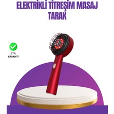 Zenvia Kırmızı LED Işıklı Saç Derisi Masaj Aleti