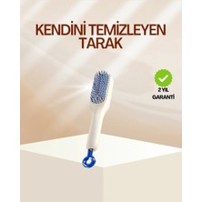 Zenvia Pratik Mekanizmalı Saç Tarağı – Kendi Kendini Temizler, Taşınabilir