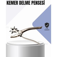 Zenvia Kemer Delme Pensesi Çok Amaçlı 6 Farklı Delik Boyu Ayarlı Deri Delme Aleti