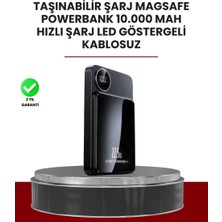 Nemere Ithalat Gerçek Zamanlı Güç Göstergeli Manyetik Usb-C Taşınabilir Powerbank