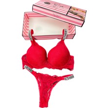 Victoria's Secret Victoria"s Secret Pusch Up Set Alt Üst Dolgulu Sütyen ve Külot Takım 2"liset