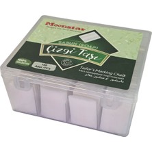 Moonstar Plastik Kutulu Sabun Çizgi Taşı Beyaz 90 Adet