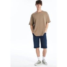 Lc Waikiki Yeni Sezon Standart Kalıp Erkek Jean Şort