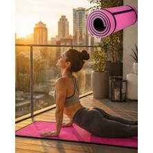 Nemere Ithalat 10 mm Egzersiz Matı Pilates Yoga Aerobik Için Kaymaz Yüzey Kolay Temizlenebilir