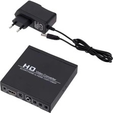 Pazarcan PM-14366 Adaptörlü Scart-Hdmı To Hdmı Çevirici