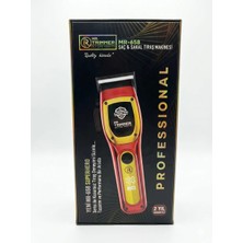 Trimmer Trımmer Mr. Süper Kahraman MR-658 Profesyonel Şarjlı Saç, Sakal ve Vücut Tıraş Makinesi Seti