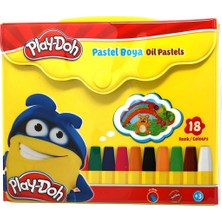LTG Nova Play-Doh Çantalı 18'li Pastel Boya